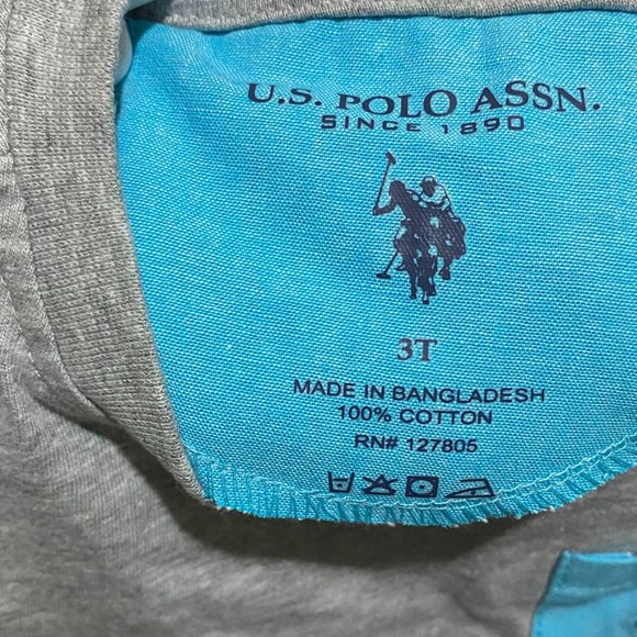 U.S. Polo Assn. Kids T-Shirt Size 3T (New With Tags) - 8534 - Picture 4 of 5